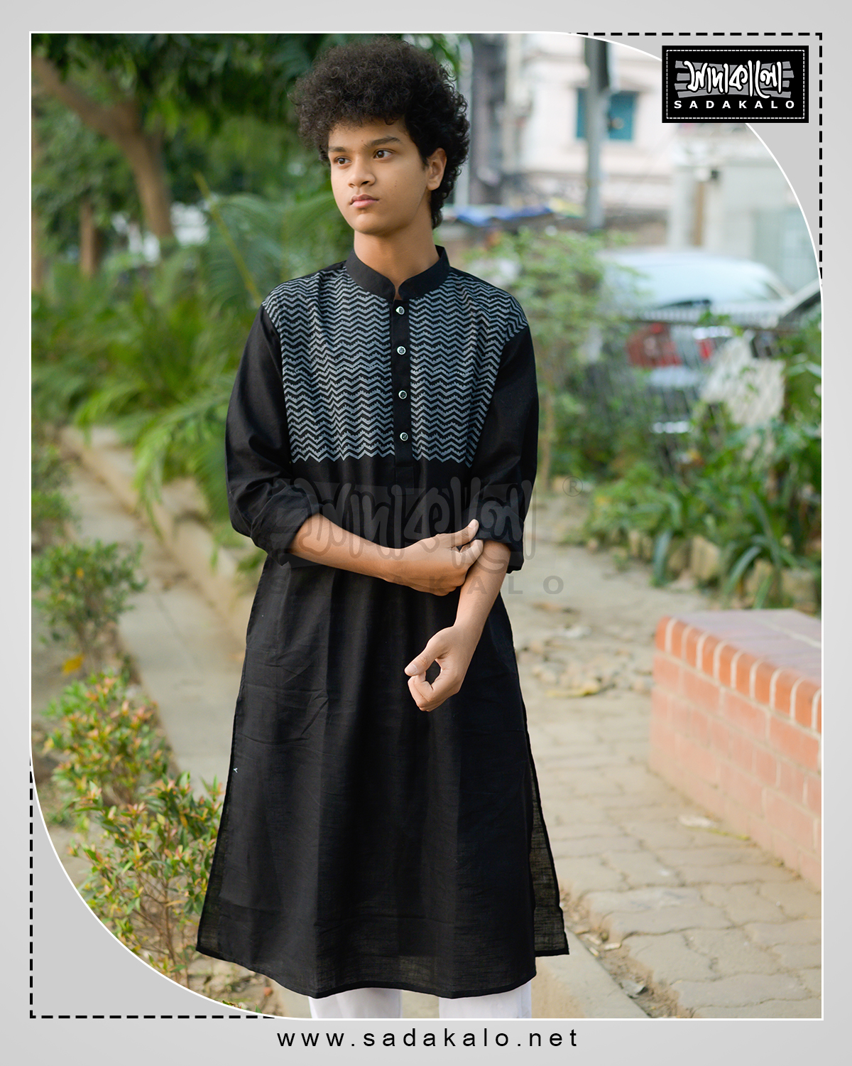 Best Quality Block Printed Cotton Panjabi at Reasonable Price