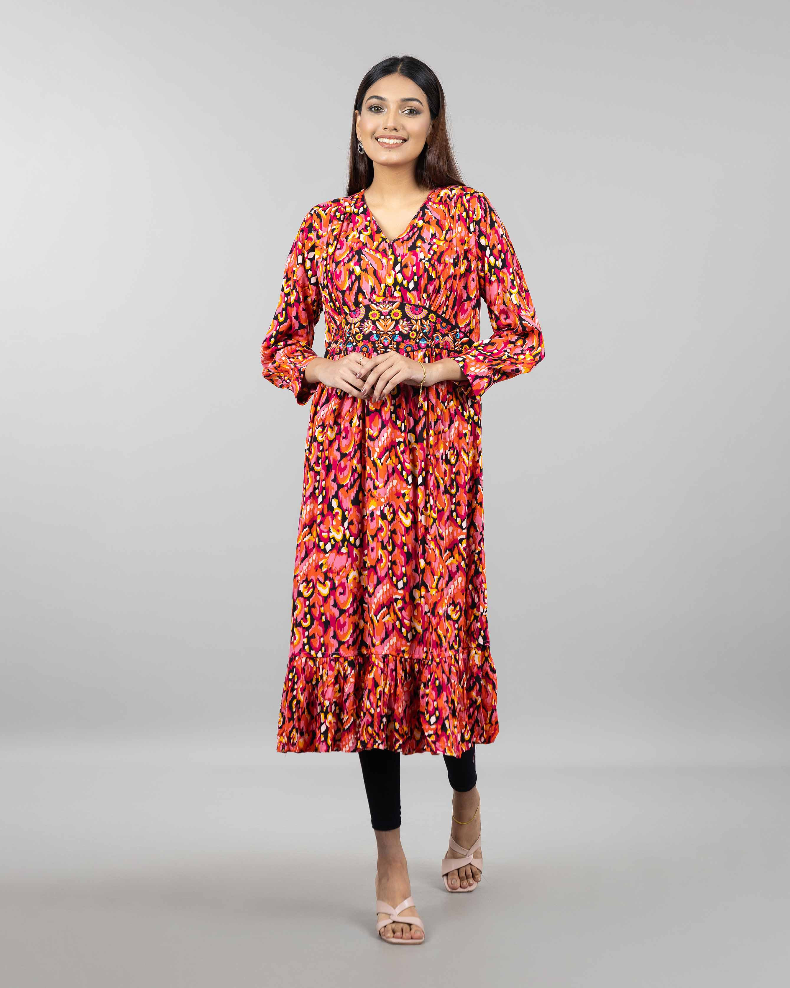 WOMENS WOVEN LONG TOPS