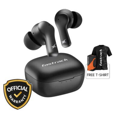 Fastrack FPods FZ100 TWS Earbuds with Free T-Shirt