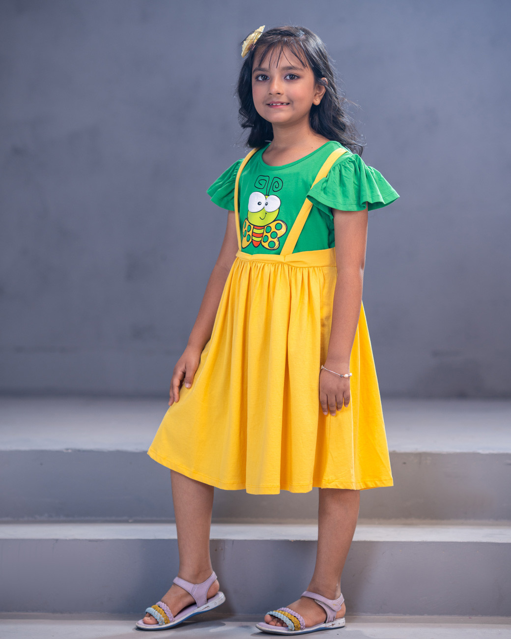 NEWBORN GIRLS KNIT FROCK