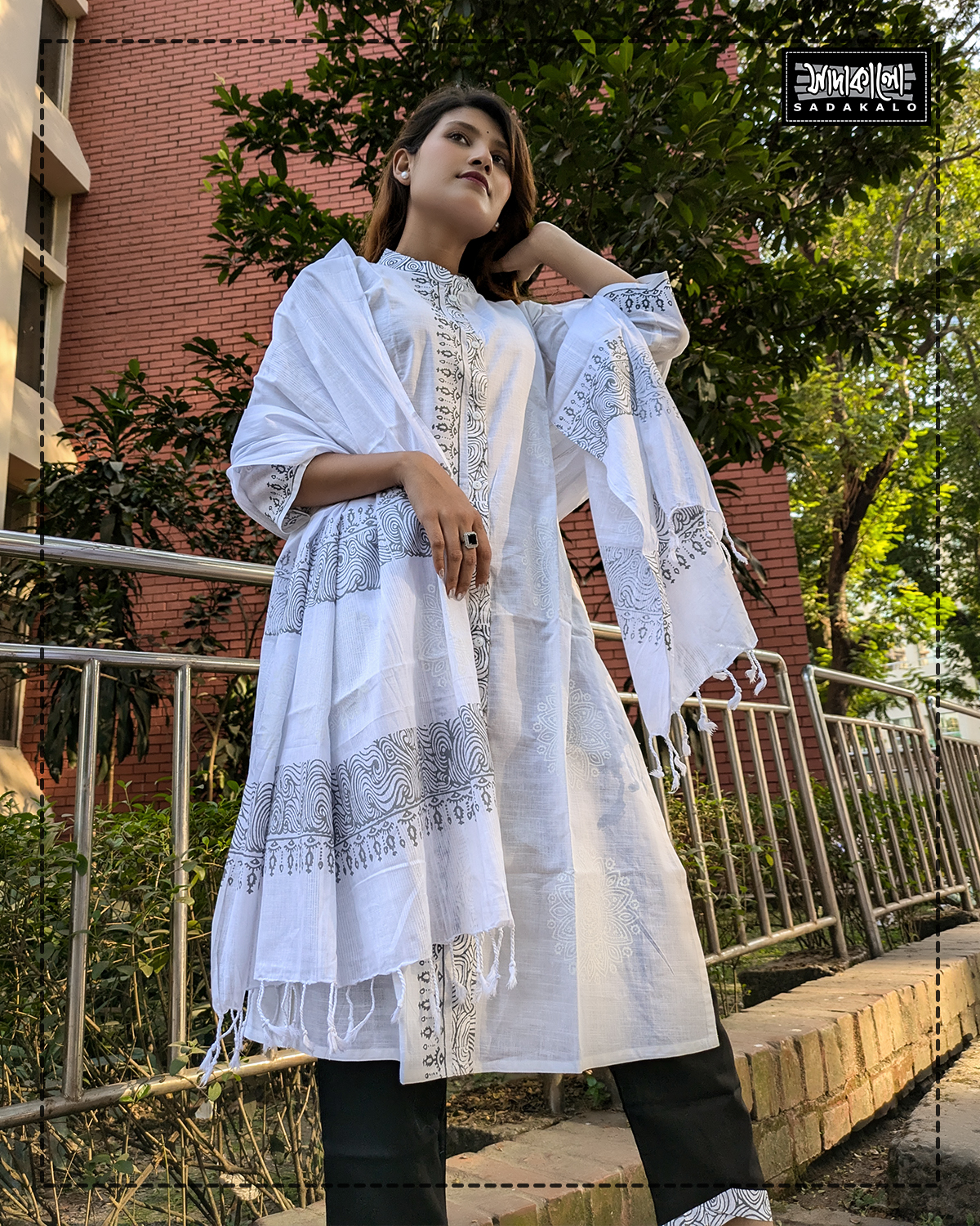 New Exclusive Fashionable Cotton Kameez Set