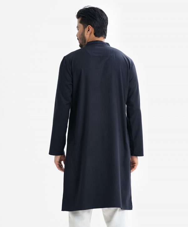 Black Jacquard Premium Panjabi