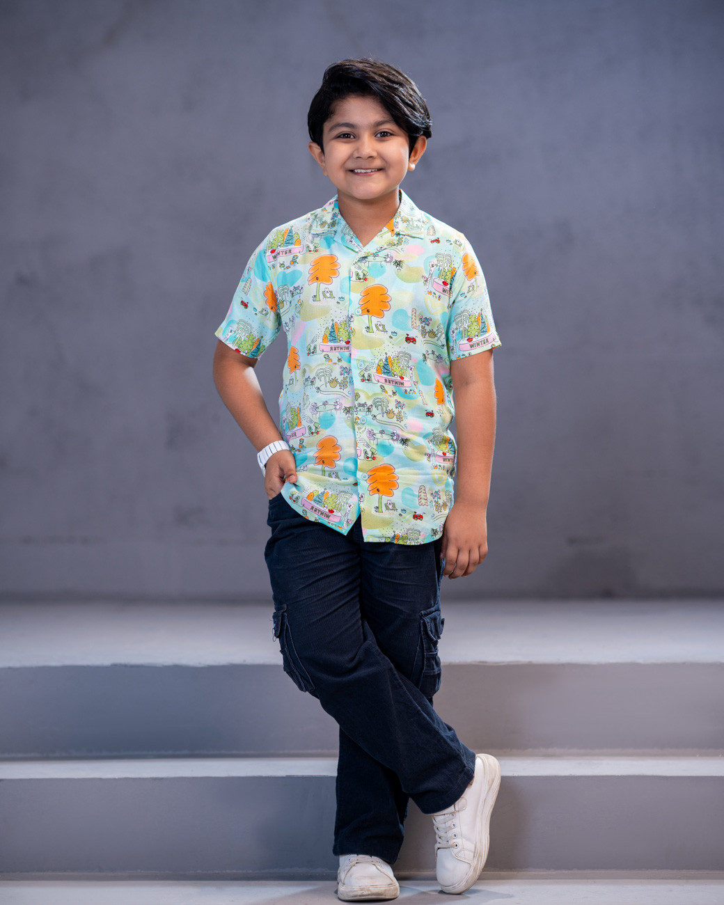 BOYS CASUAL SHIRT