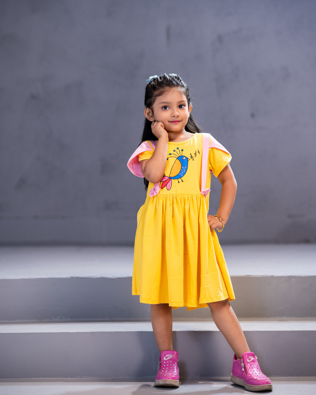 GIRLS KNIT FROCK