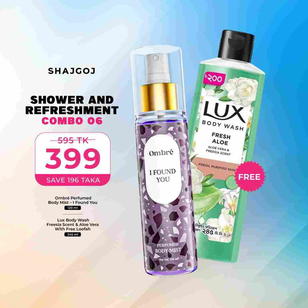 Shower and Refreshment Combo 06